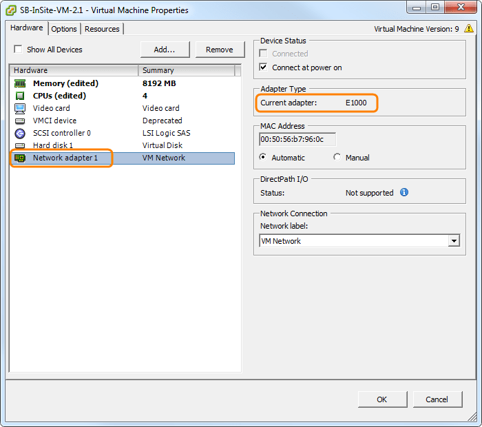 Deploying Private Node Server to a VMware ESXi Host AlertSite Documentation