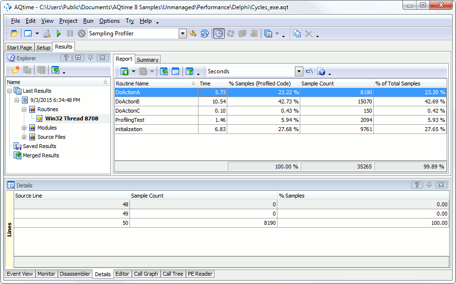 Profiler Sampling Vs Instrumentation at William Jock blog