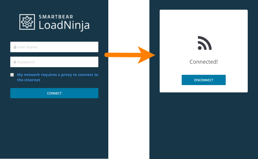 Test  Apps in Local Network LoadNinja Documentation