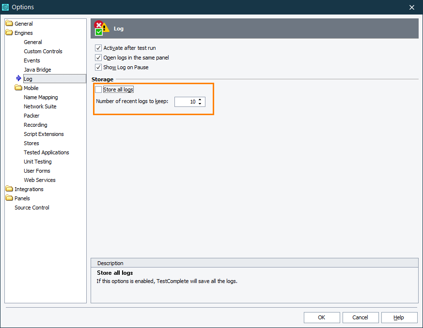 Managing Log Files Documentation