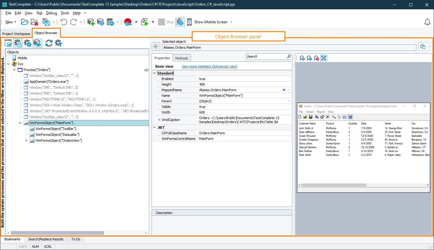 User Interface Documentation
