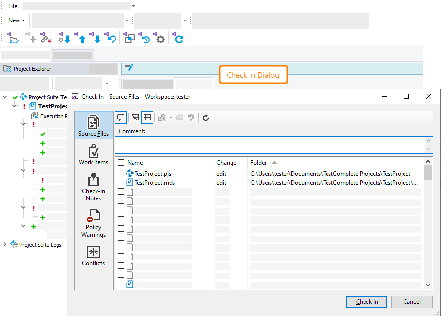 Integration With Microsoft Team Foundation Version Control