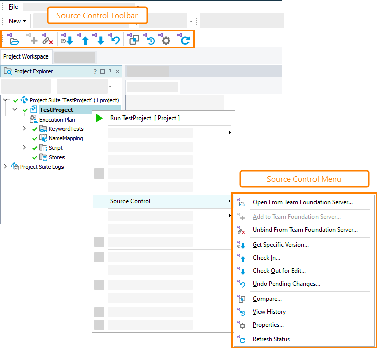 Integration With Microsoft Team Foundation Version Control