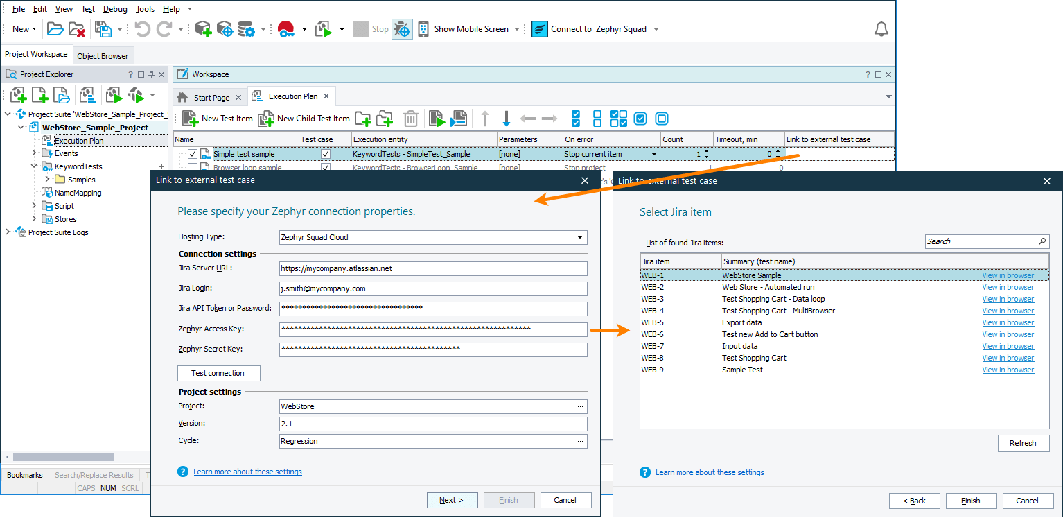 Assign Tests as Automations to Zephyr Test Cases