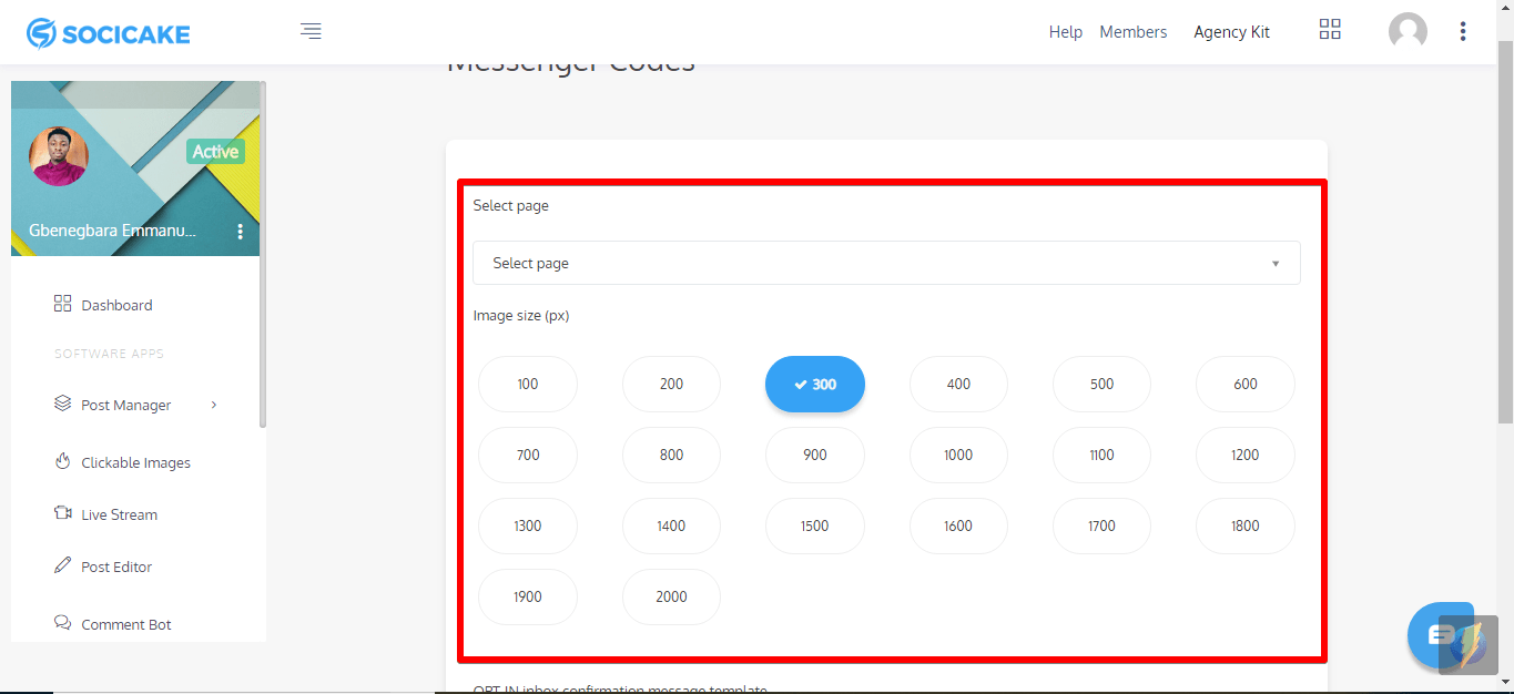 Messenger Codes Help Desk
