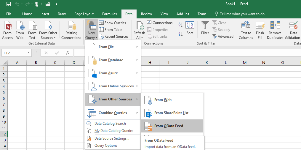 Analyze Data & Insights data in Microsoft Excel using Data & Insights