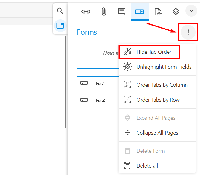 How to Change the Tab Order of my Forms Soda PDF