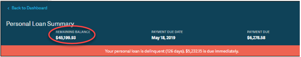 How can I see what my current Personal Loan balance is? SoFi