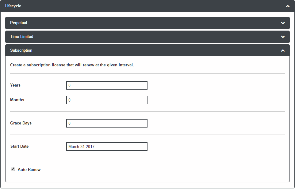 Getting Started Subscription Licenses Software Potential