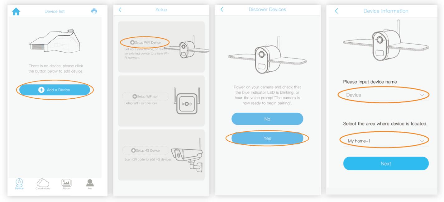 How to Pair the Security Wifi Camera with Soliom + App? – Soliom