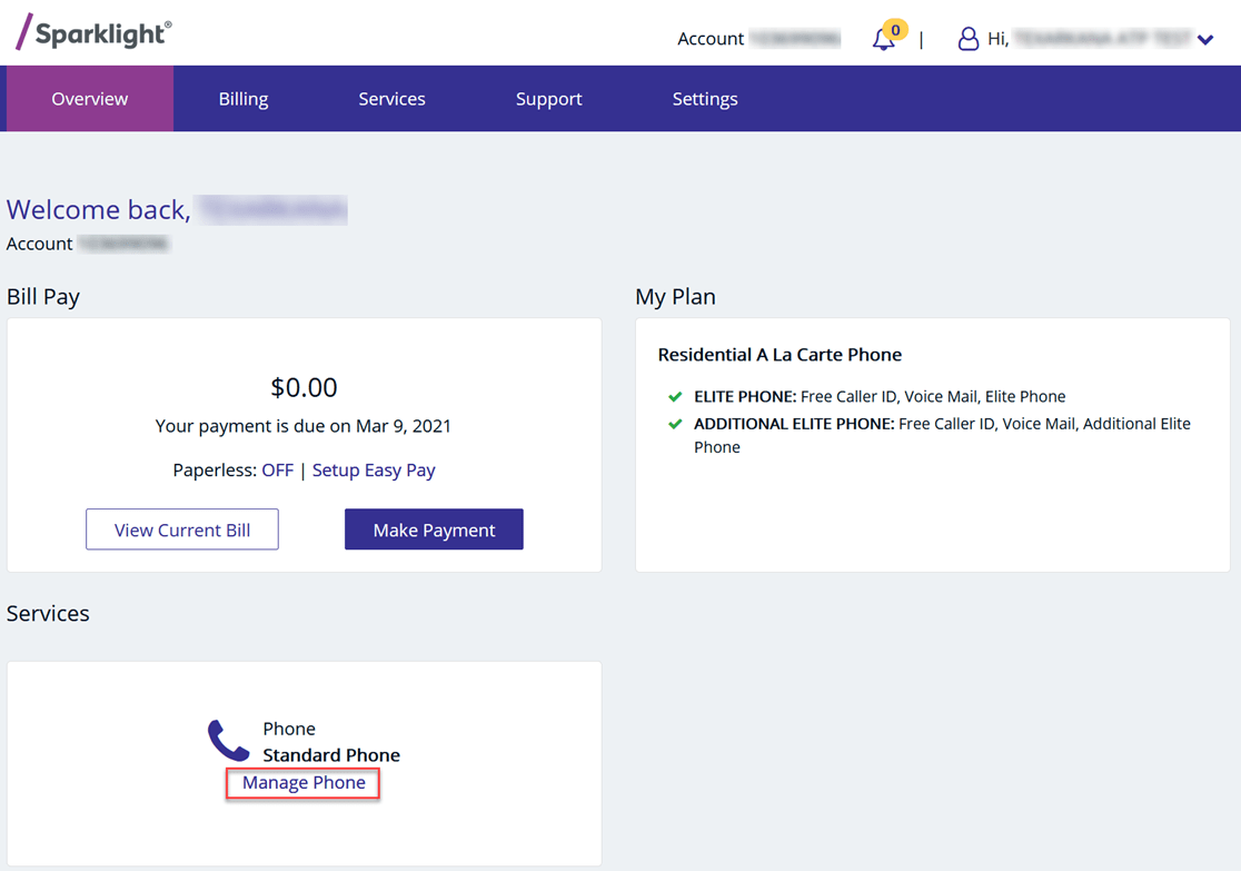 Understanding Your Sparklight Phone Bill and Charges Sparklight Support
