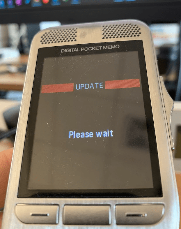 How to update firmware on Philips Digital Pocket Memo Speech