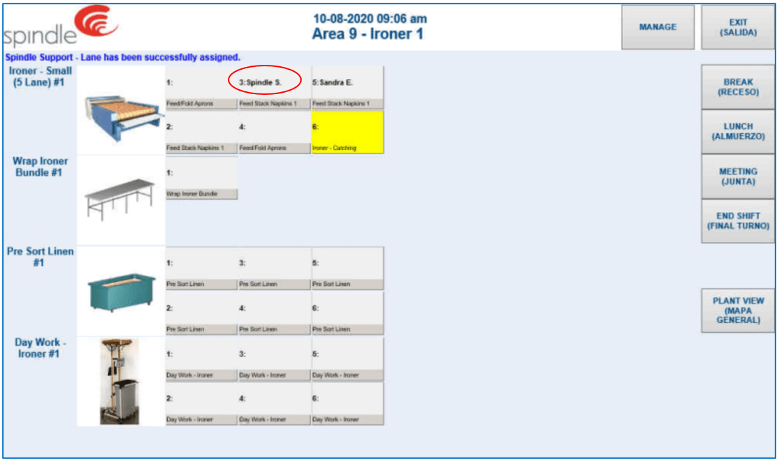 Spindle Login Station (DLLS) Instructions Spindle Support