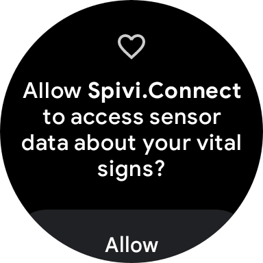 Android Watch (Spivi account pairing) – Spivi