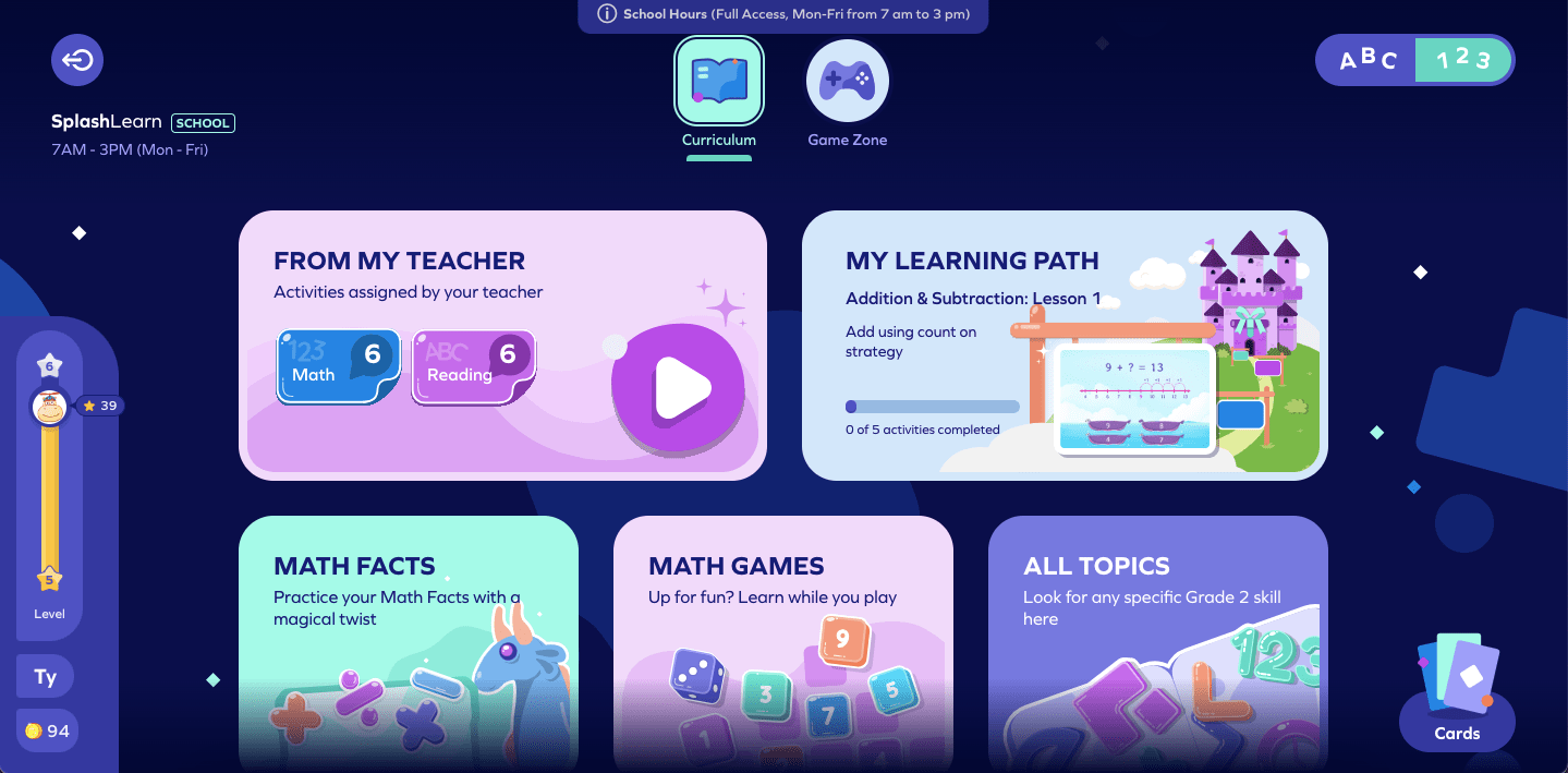 Accessing assignments under the classroomlinked parent account