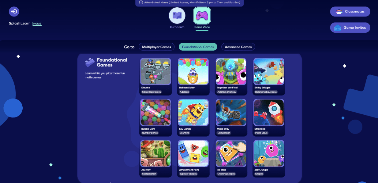 Unlock the fun! steps for students to access/find games on their