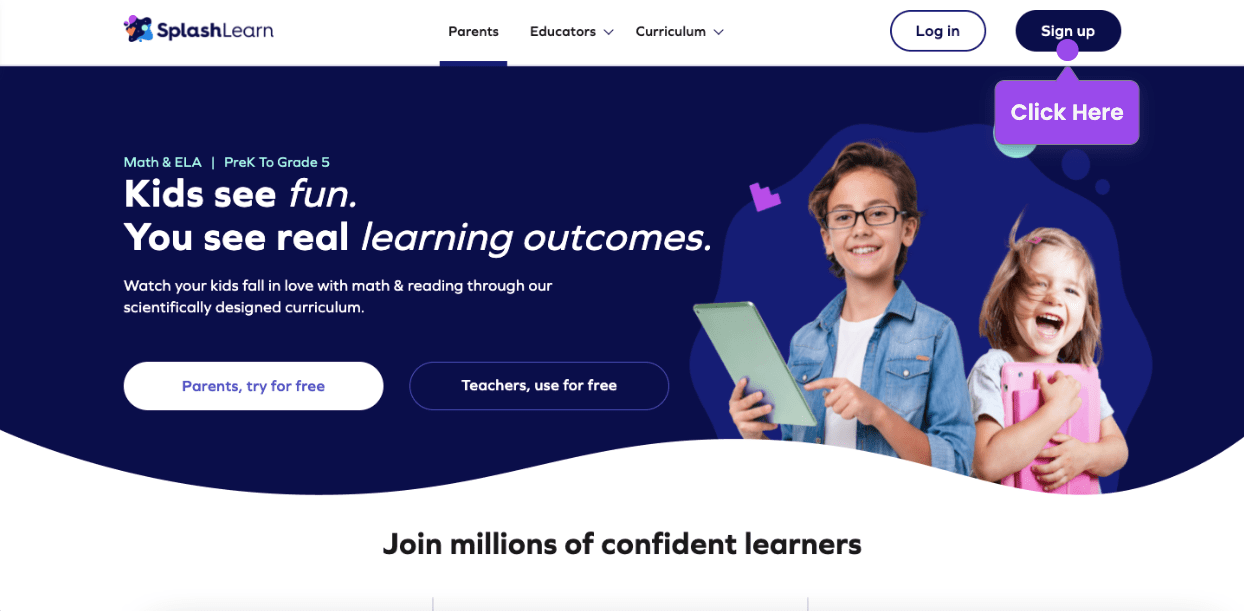 Creating and verifying a Teacher account on SplashLearn A stepbystep