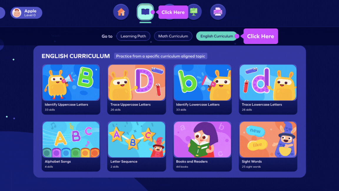 How can parents access Reading/ELA content? SplashLearn