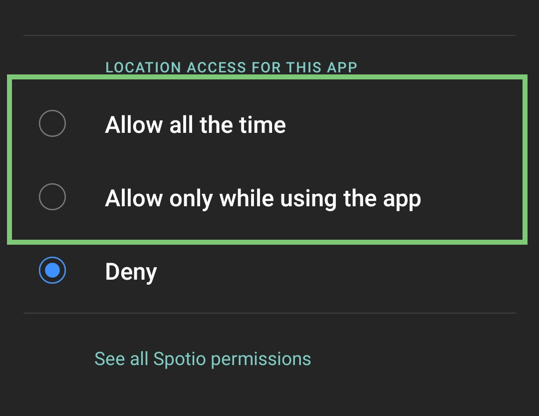 How to Check GPS Settings SPOTIO