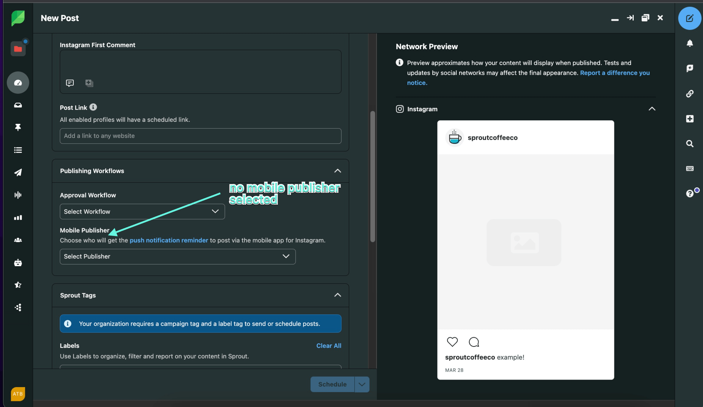 I can’t find an Instagram post I scheduled, and I didn’t receive a