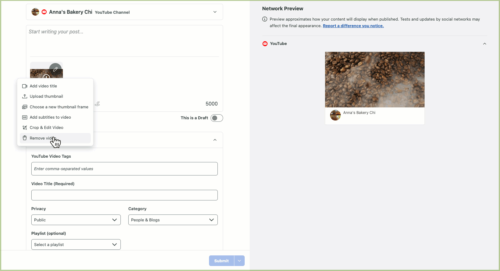 How do I publish videos to YouTube? Sprout Social Support
