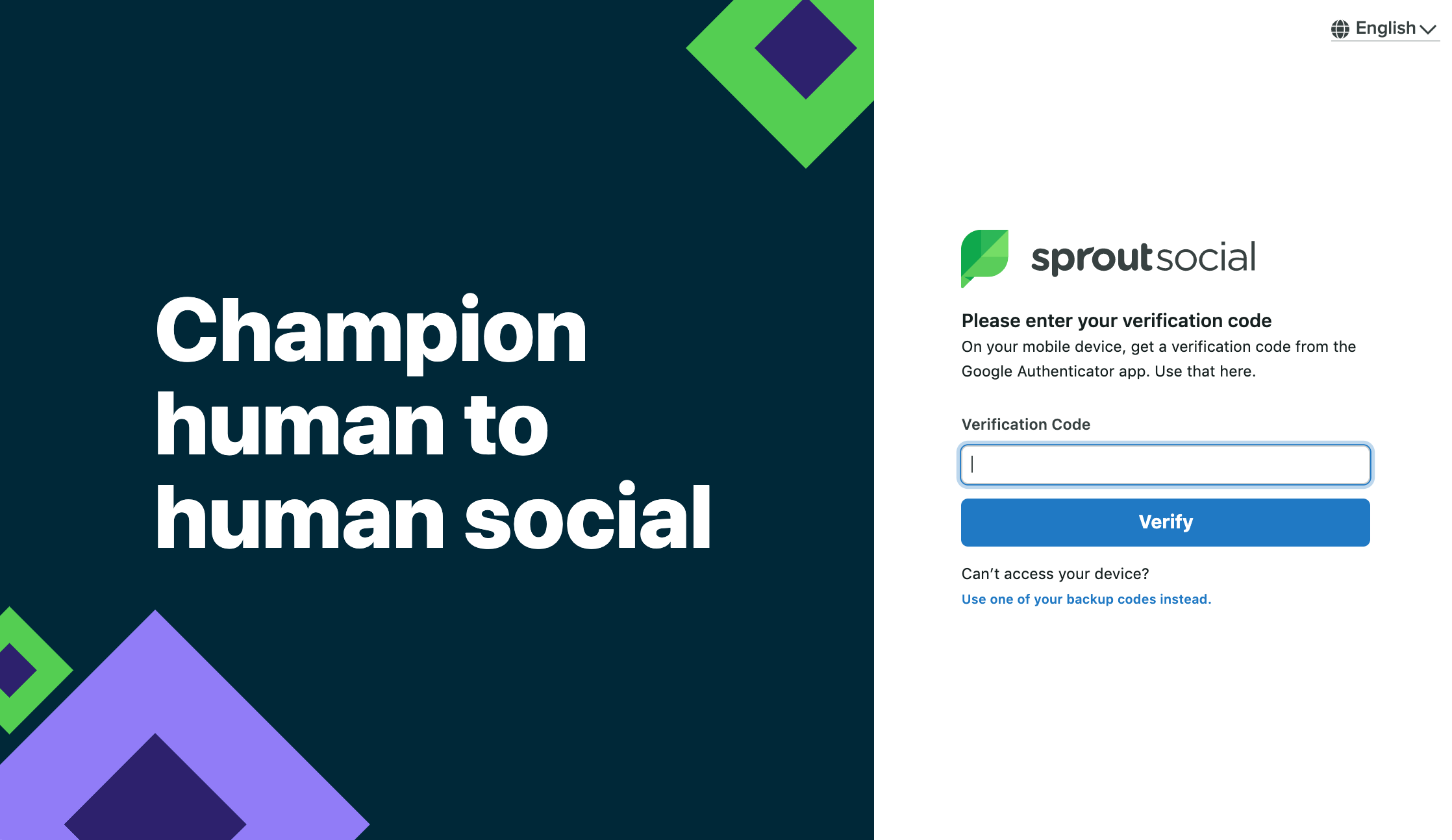 How do I set up twostep verification for my Sprout account? Sprout