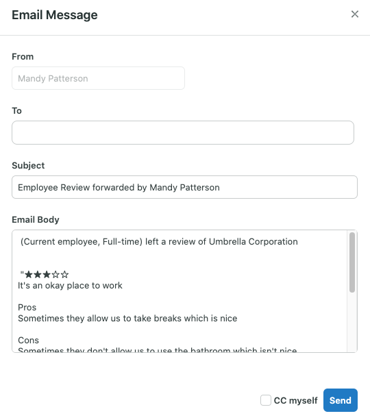 Glassdoor Integration Sprout Social Support