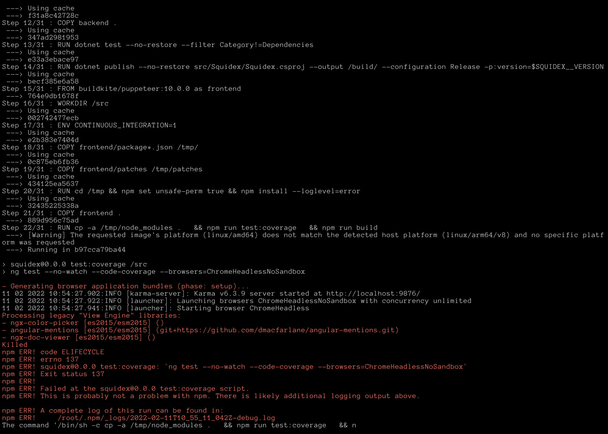 [POSTPONED] Provide Docker ARM Image Function not implemented