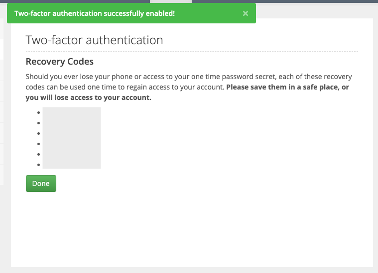 1password 2fa Google