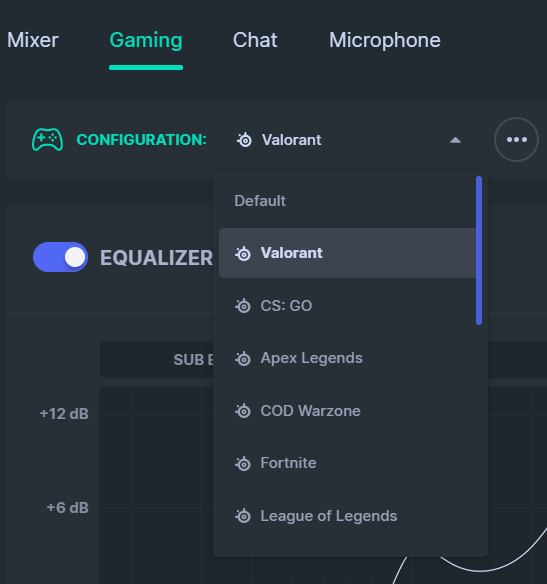 What is the difference between Sonar Equalizer and Engine Equalizer
