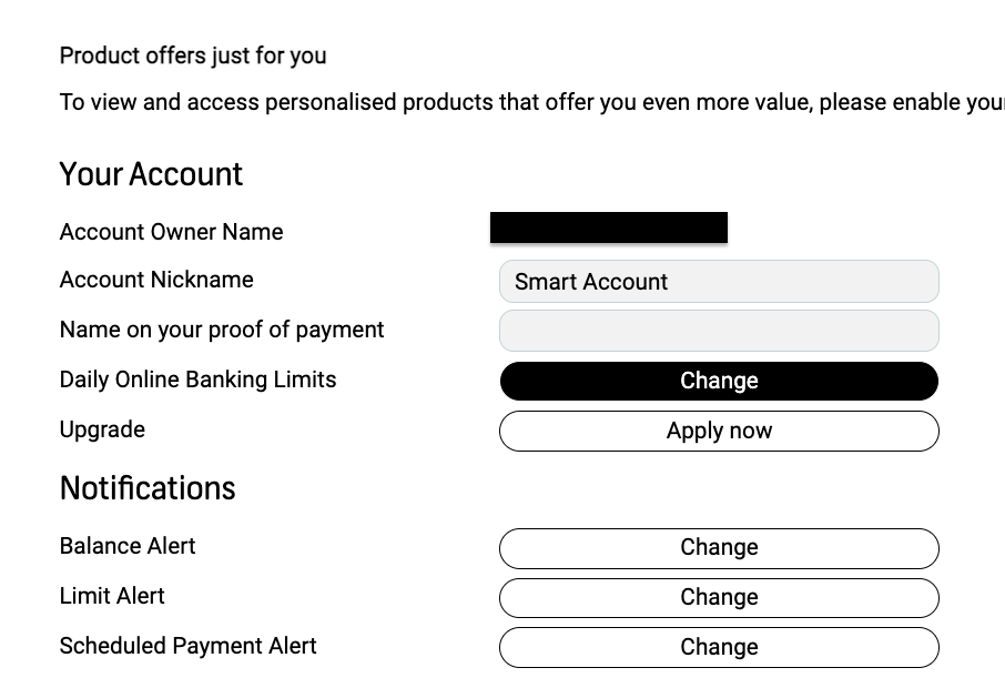 How do I change my FNB payment limit? Stitch