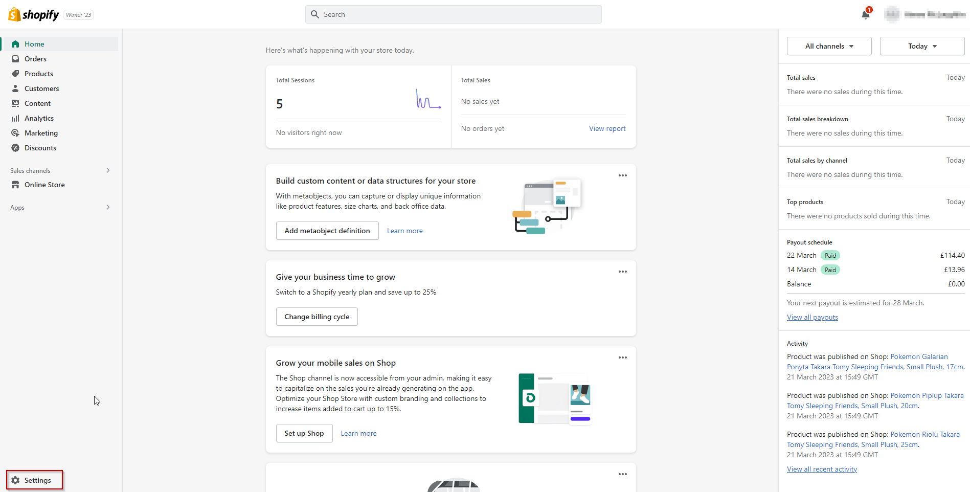 Fixing Shopify Shipping Update permissions StoreFeeder