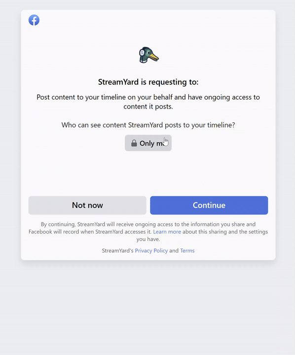 How to Connect a Facebook Profile StreamYard Help Center