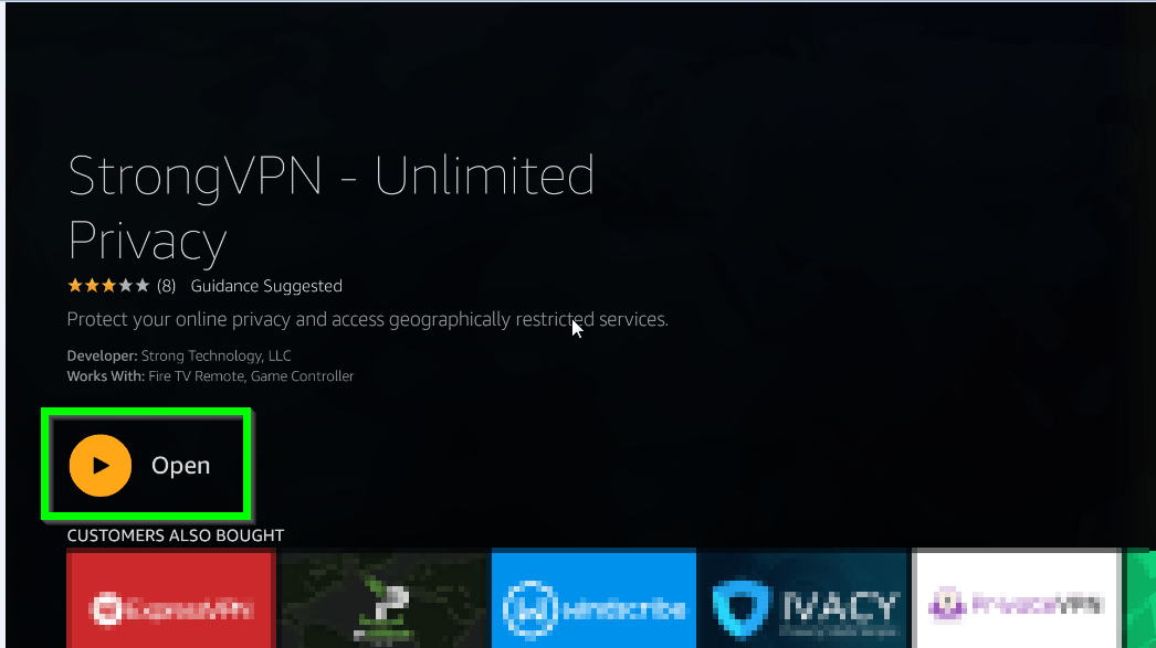 Amazon Fire TV/Stick App Installation Strong Technology