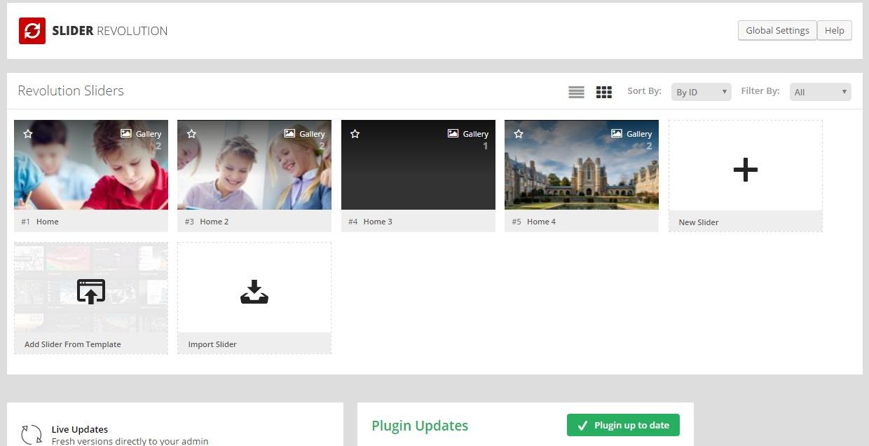Adding Images to Revolution slider Smarty Theme Documentation