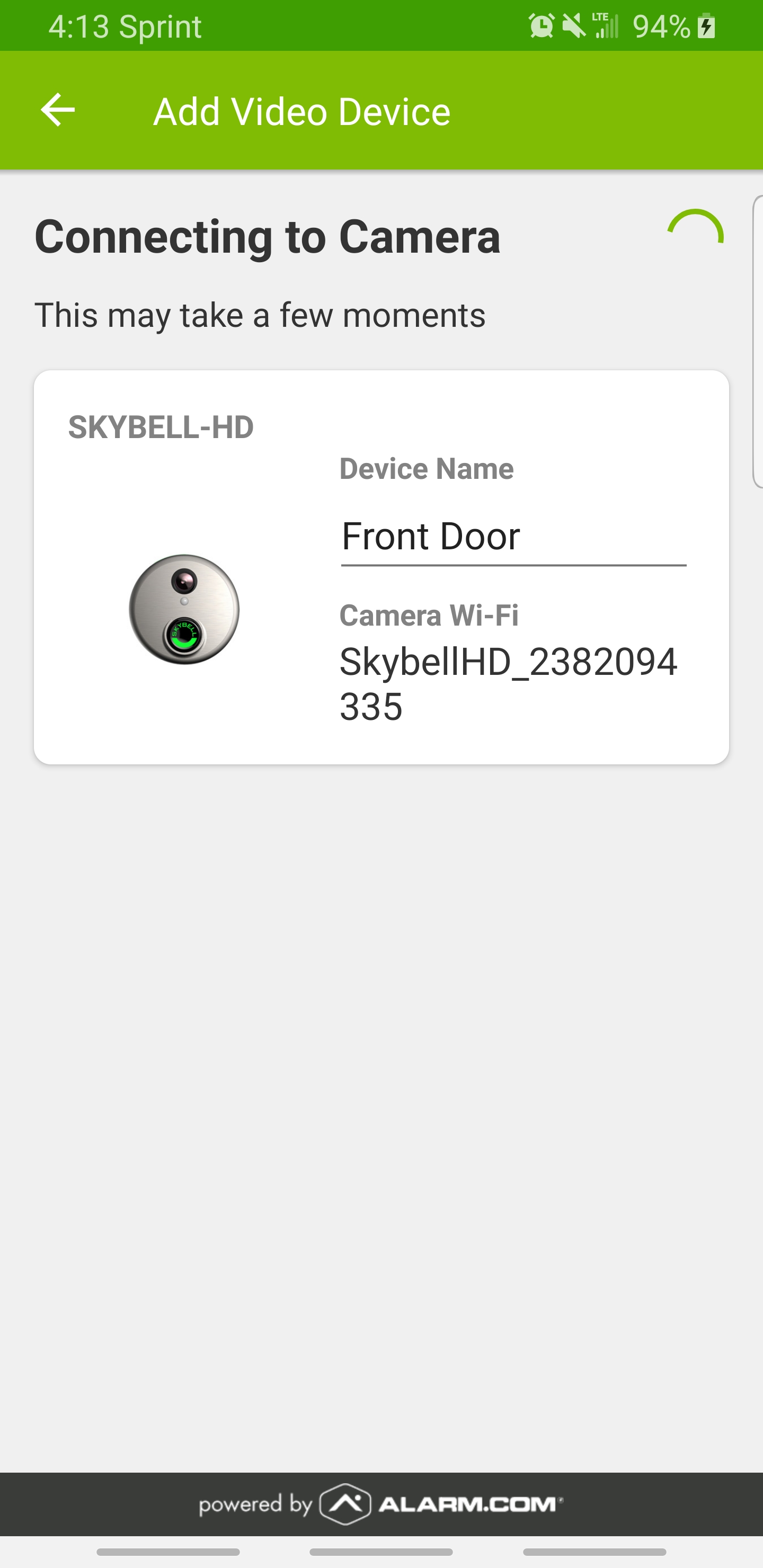 How To Pair a SkyBell Video Doorbell with an Account How To