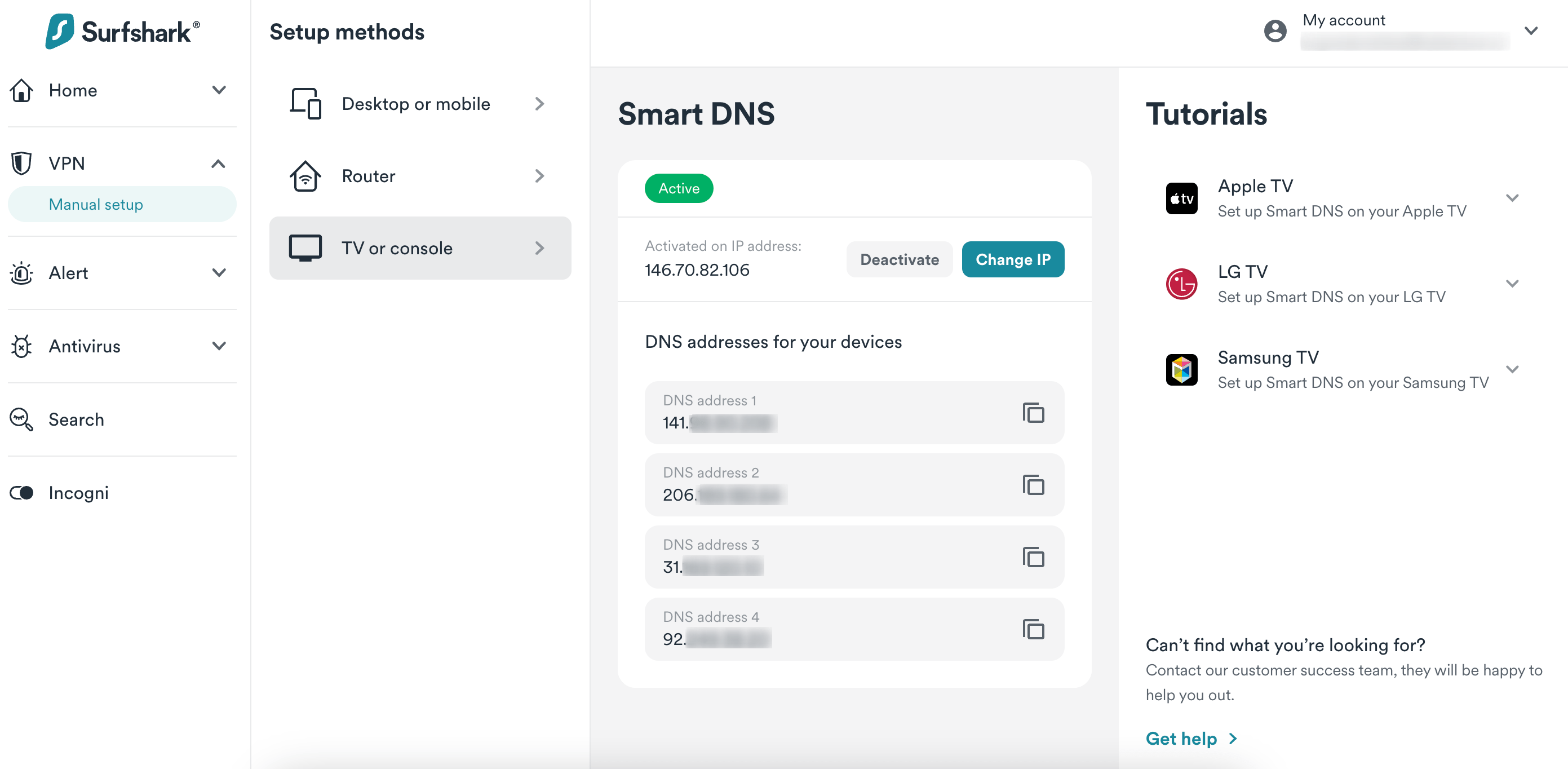 How to set up Surfshark Smart DNS for Samsung TV Surfshark Customer