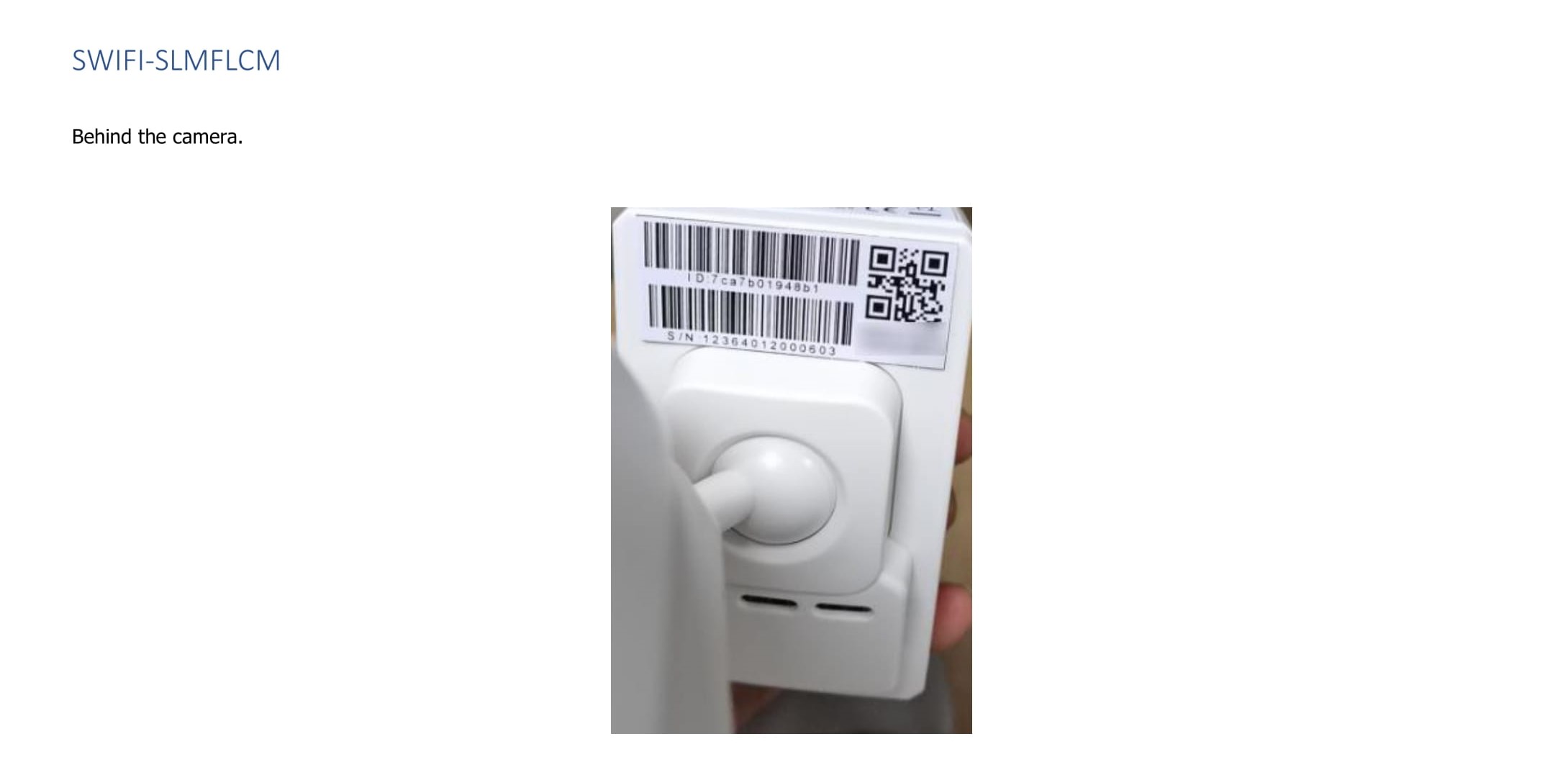 Where to get the QR Code for pairing in Swann Security app Swann