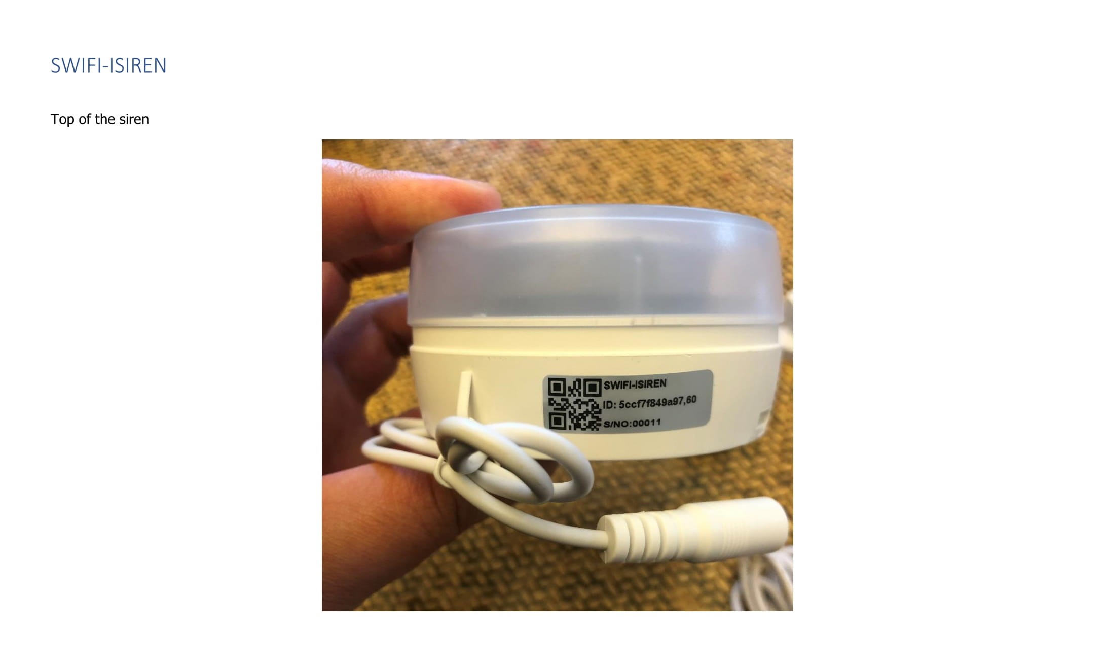 Where to get the QR Code for pairing in Swann Security app Swann