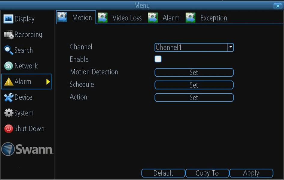 DVR keeps on beeping (SwannView Link recorders) Swann