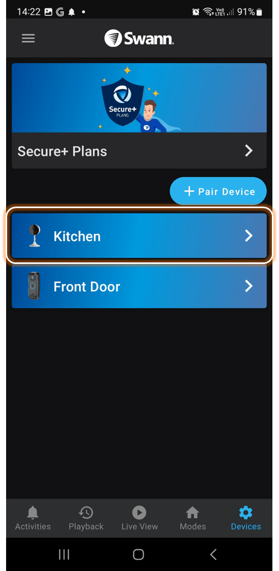 How to change the time zone of my SWIFI camera in the Swann Security