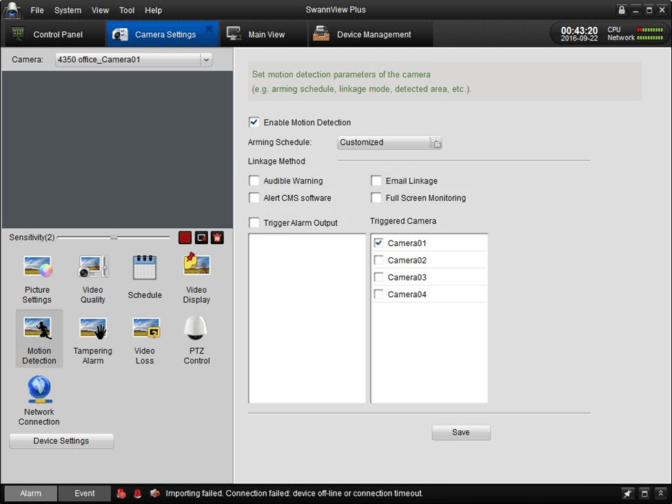 DVR keeps on beeping (SwannView Plus recorders) Swann