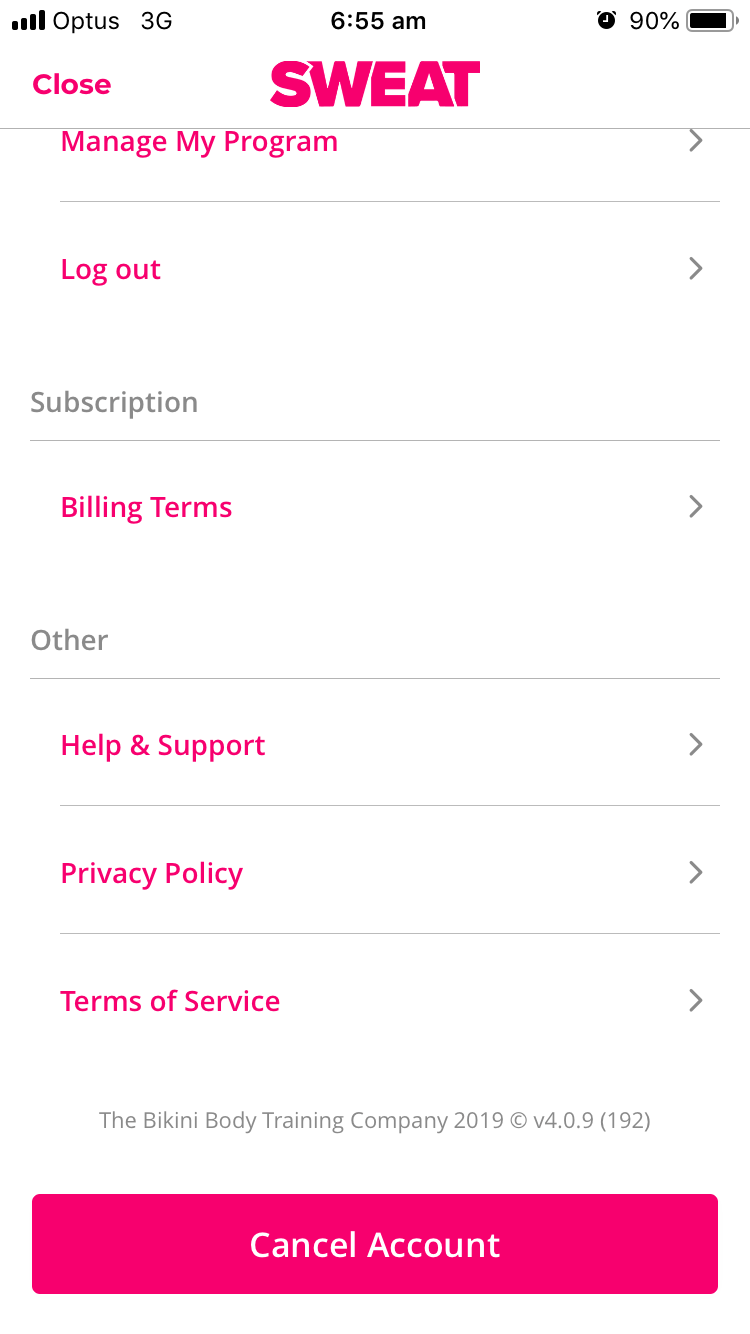 How do I cancel my Sweat app subscription? Sweat Support