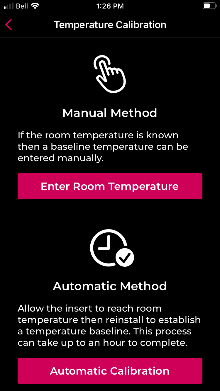 Calibrating your temperature sensor Swidget