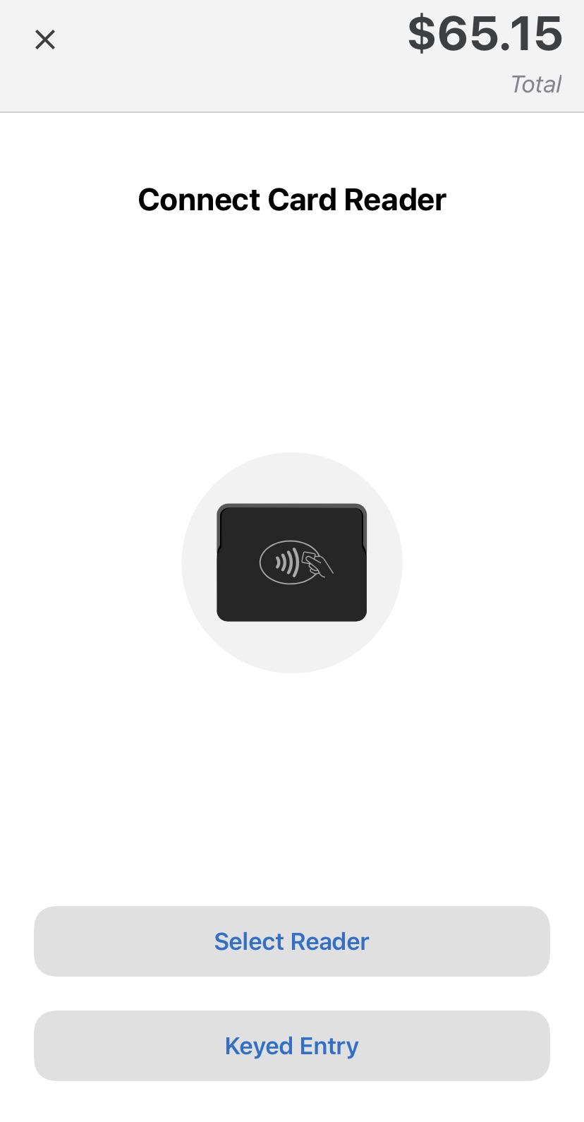 Keyed entry transactions Support Center