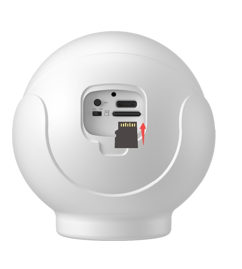 How to Insert a microSD Card Into SwitchBot Outdoor Spotlight Camera