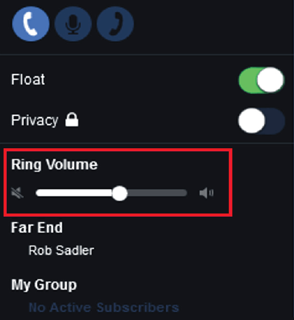 ringtone volume Symphony Help Center