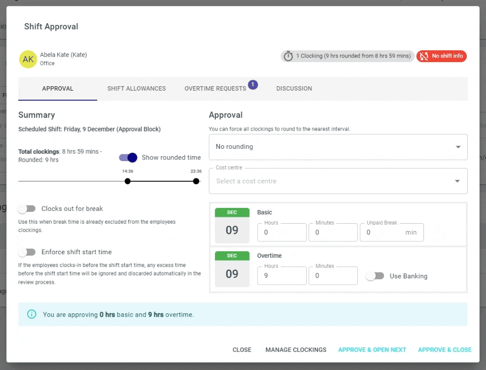 Banking Hours Talexio