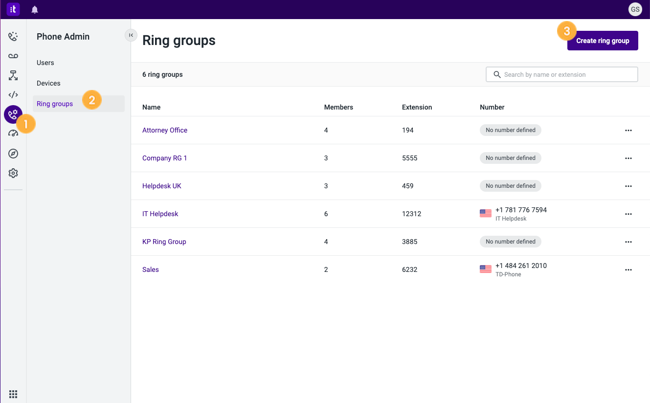 Talkdesk Phone Ring Groups Knowledge Base