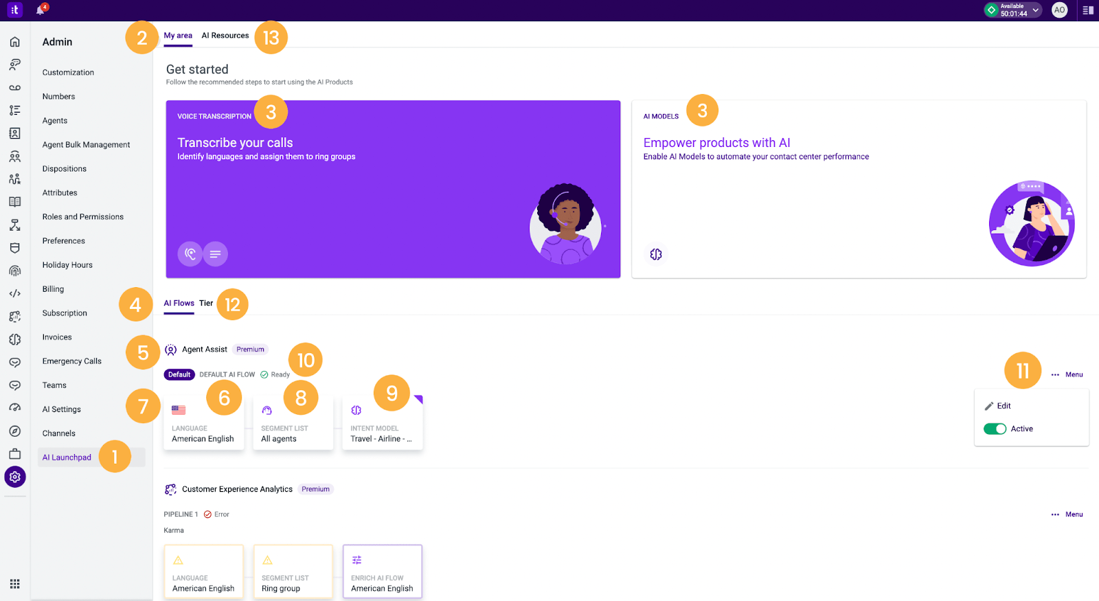 Talkdesk AI Launchpad Overview Knowledge Base